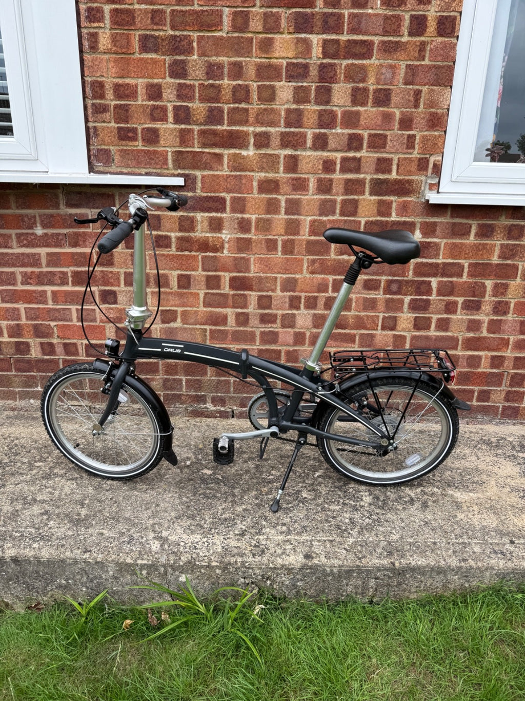 Orus Folding Bikes 20" Wheels Ex Cond. Aluminium Frame Shimano Gears. Extras Inc