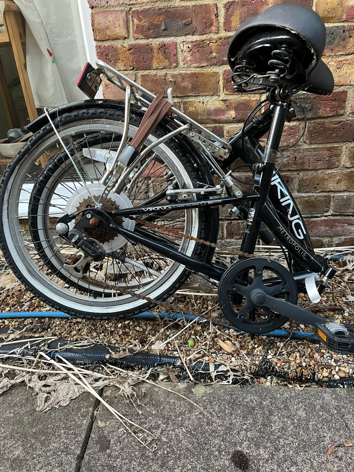 Viking Metropolis Folding Bicycle, Used Condition, Collection Only