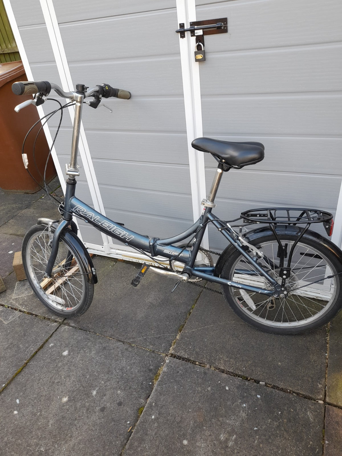 Adult Folding Bike 20" 6-Speed Gear, Commute Bicycle