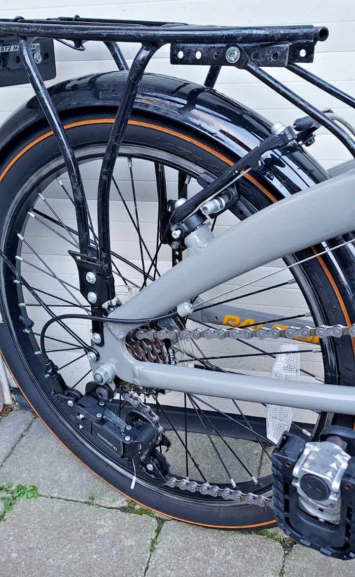 Raleigh Evo Two Folding Bike, 20" Wheels, 7 gears