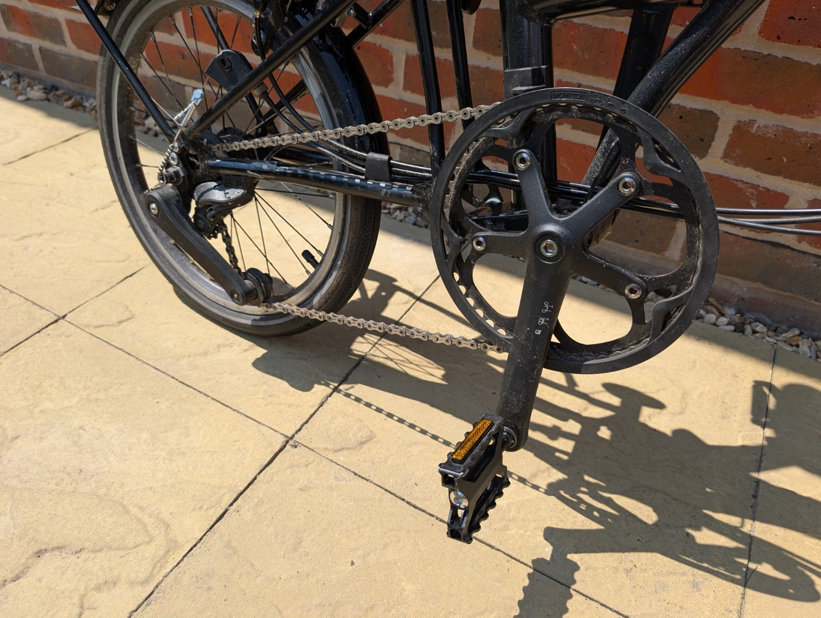 Brompton P Line Explore 12 Speed Folding Bike in Excellent Condition