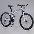 26 Inch Folding Mountain Bike, Lightweight Shock Absorbing Folding Bike, Adult M