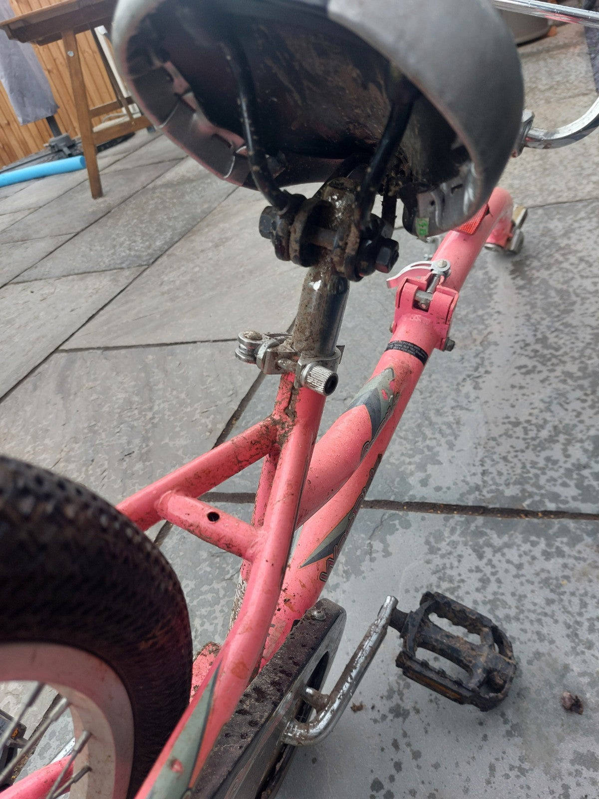 Weeride Co-Pilot 20in Kids Bike Pink 1-Speed Steel BMX Bars Folding Reflectors