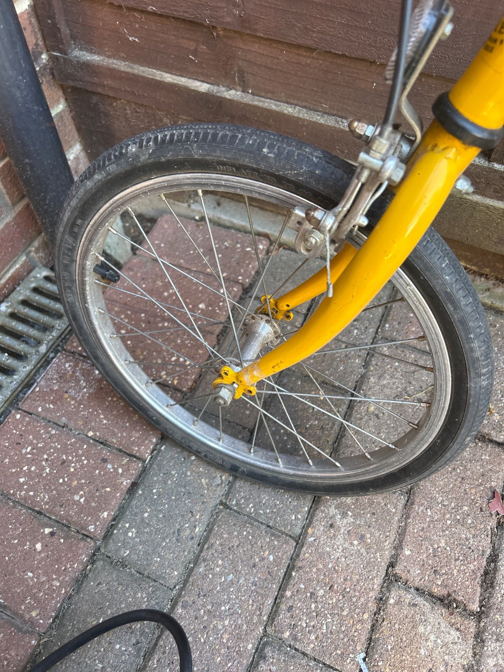 Original 1990s Cresswell Micro Lite Folding Bike - Rare Single Speed