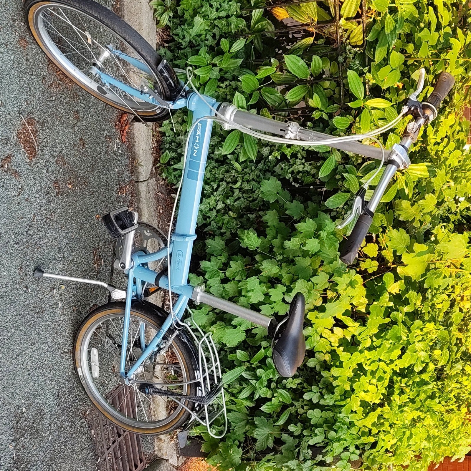 Dahon Speed D7 20in Folding Bike 7-Speed Derailleur, Rear Rack & Mudguards