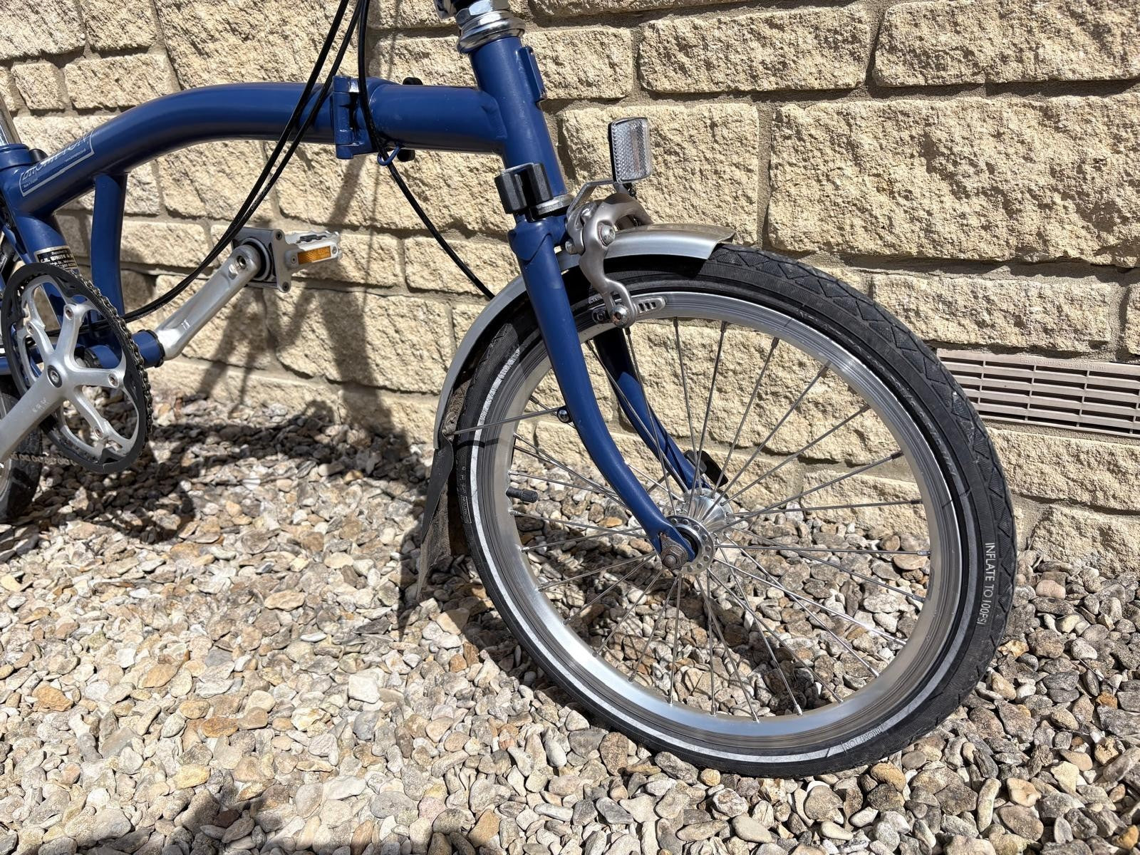 Brompton Folding Bike, 3-speed, M-bar