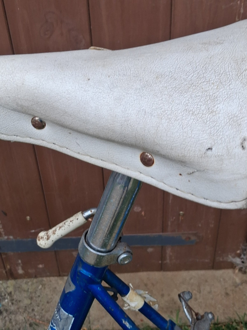 Triumph Folding Bike Vintage All Works Just A Little Rusty And Dirty