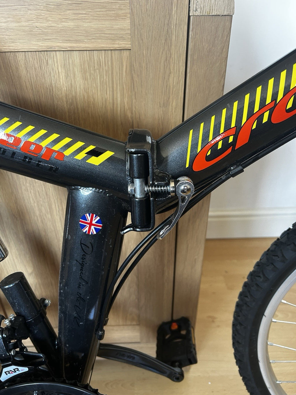 Cross 26" Folding Mountain Bike