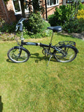 Raleigh Stowaway folding bike with carry bag. Good condition.