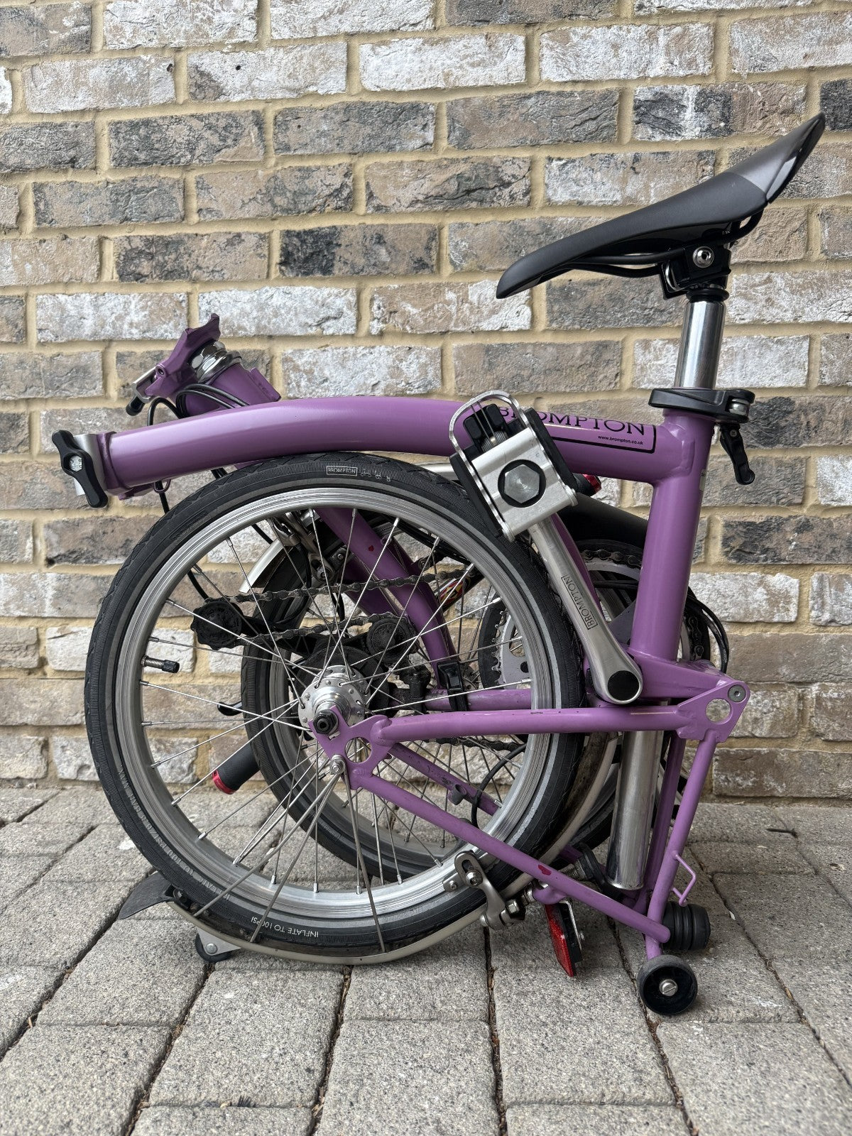 Brompton Purple Haze S2L - Rare Discontinued Colour - WORLDWIDE SHIPPING