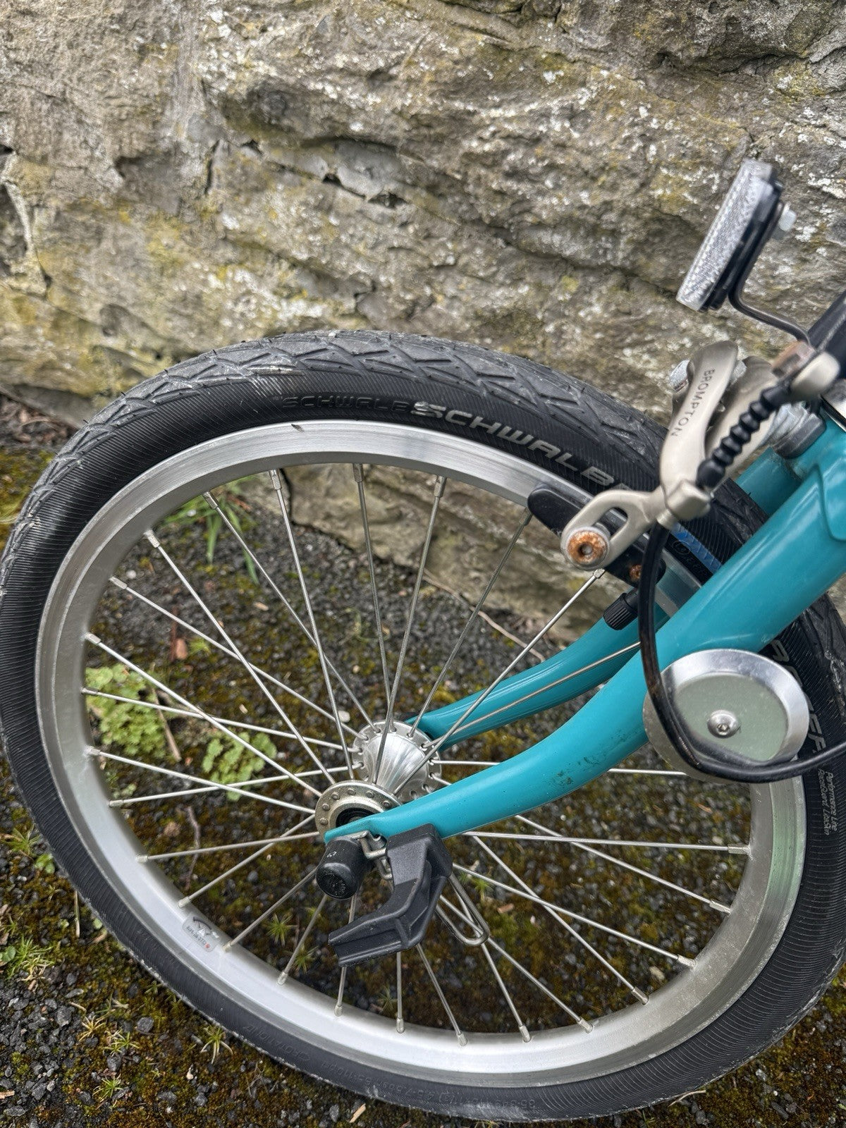 Brompton B75 16" Folding Bike - Blue