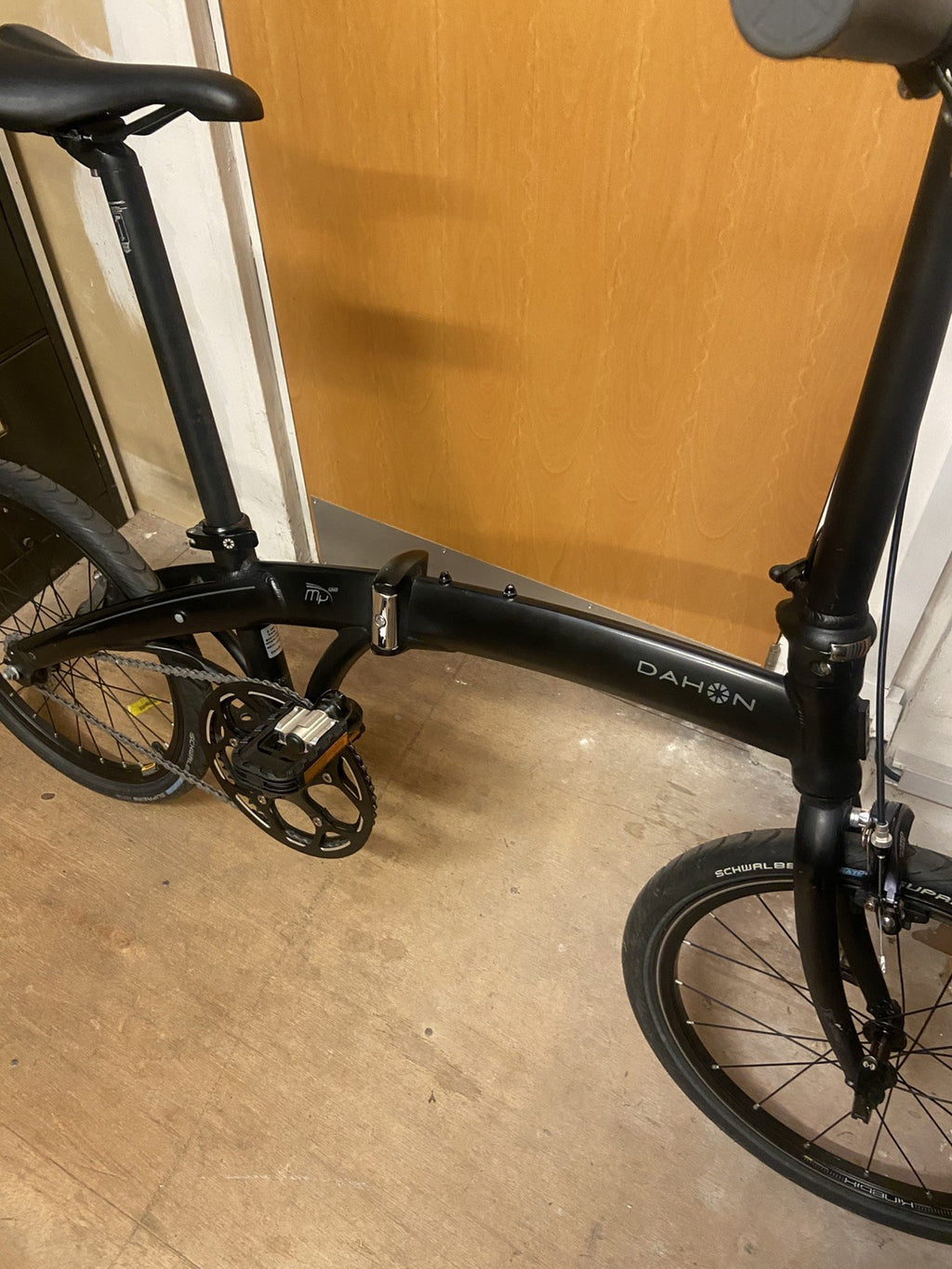 Dahon Mu Uno Black Folding Bike Single Speed Coaster Brake 9kg  VGC