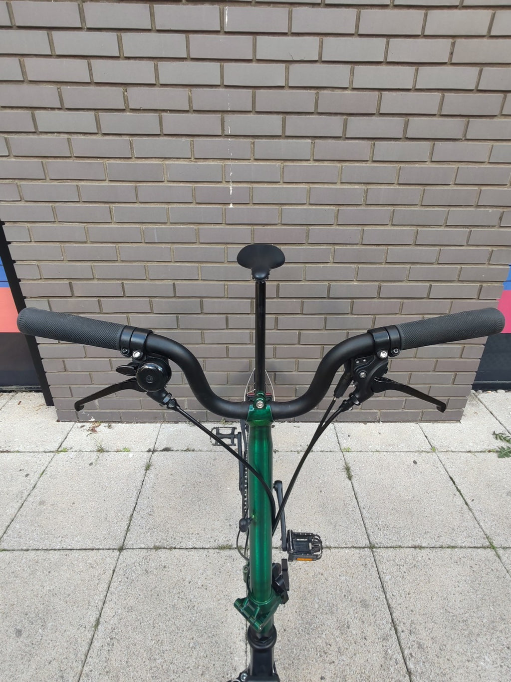 Brompton P Line 4 Speed 2023 – Emerald Green Lacquer High Handlebar Lightweight