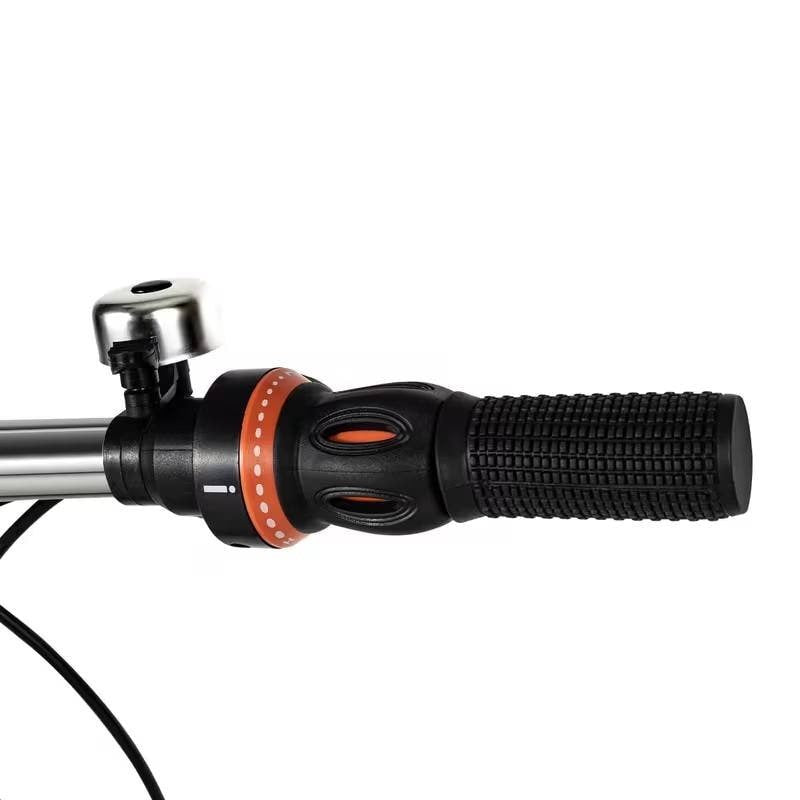 20" Folding Bike – 6 Speed, Lightweight, Portable – White