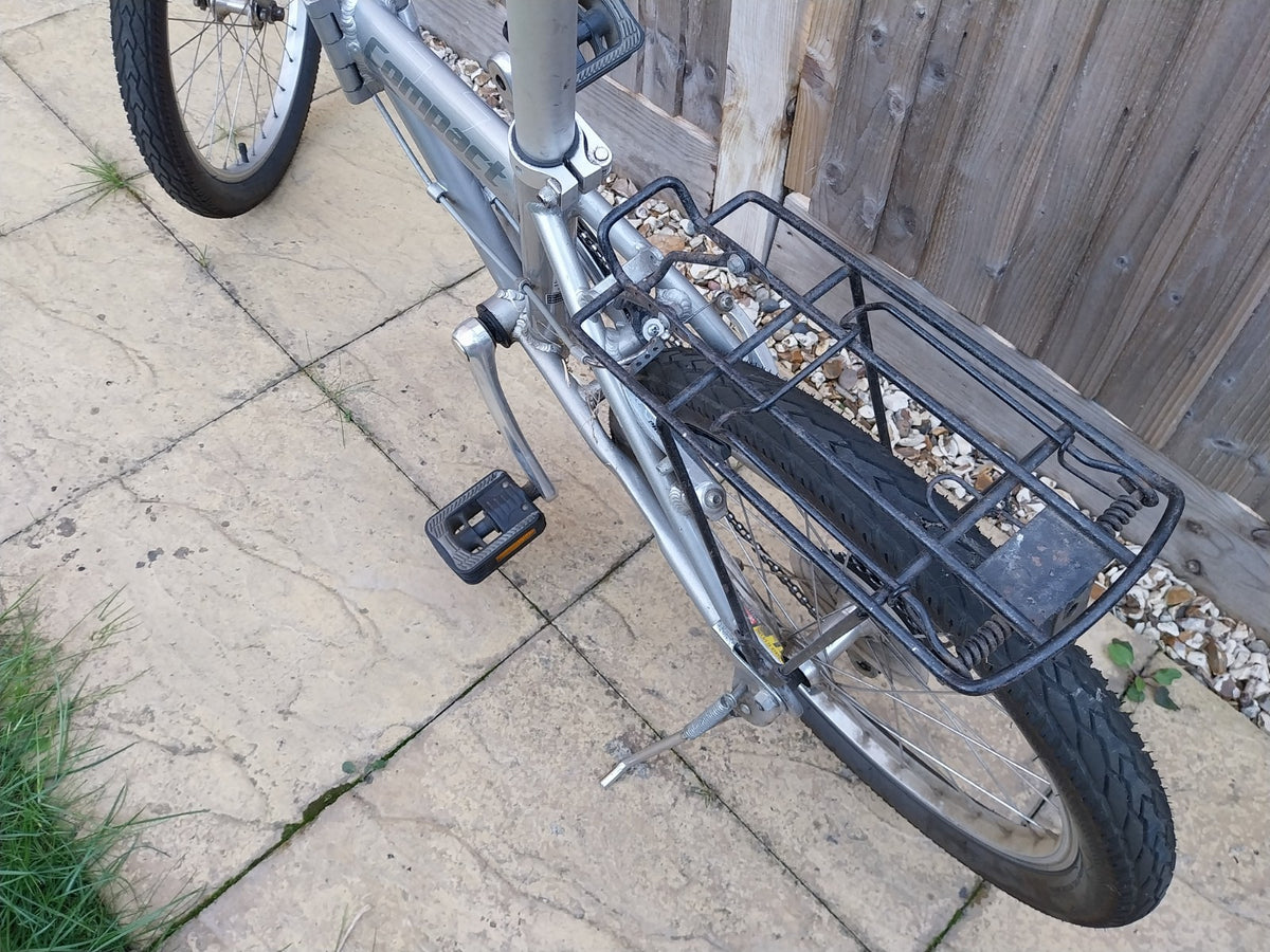 Folding 20-inch bike, Saracen Compact, 6 speed