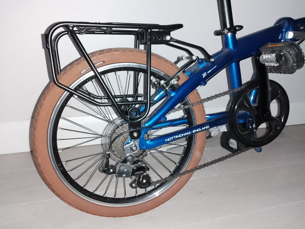 raleigh stowaway folding bike bicycle bikepacking touring