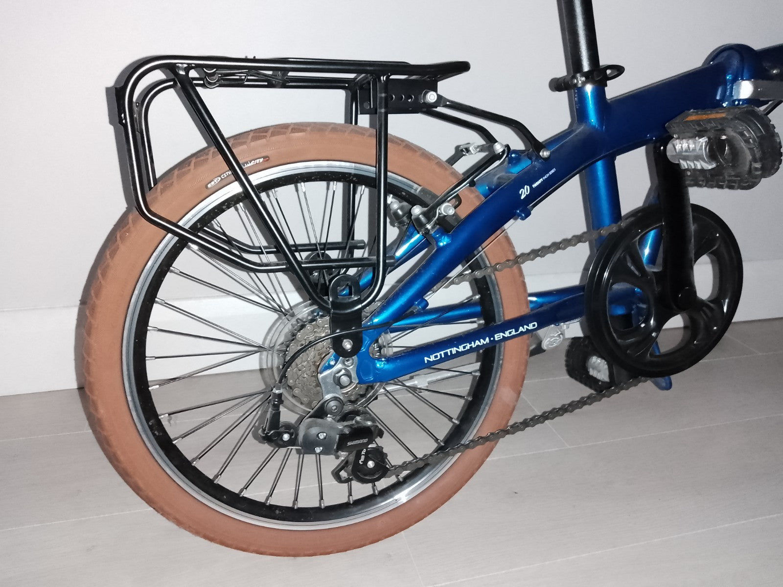 raleigh stowaway folding bike bicycle bikepacking touring
