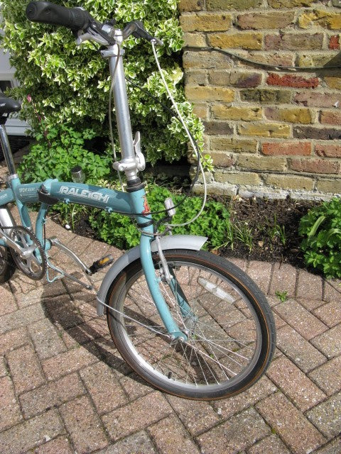 Raleigh Stowaway - genuine ridden less than 300 miles - excellent condition