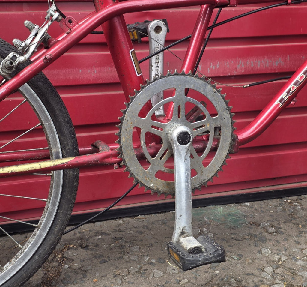 RARE* VINTAGE RUDGE TRANSPORT 7 FOLD UP BIKE BICYCLE (RESTORATION PROJECT)