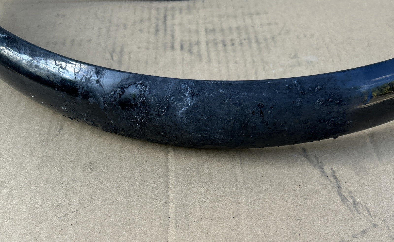 Zinc 20 Inch Eco Unisex 36V Folding Electric Bike, REAR MUD GUARD. (DAMAGED)