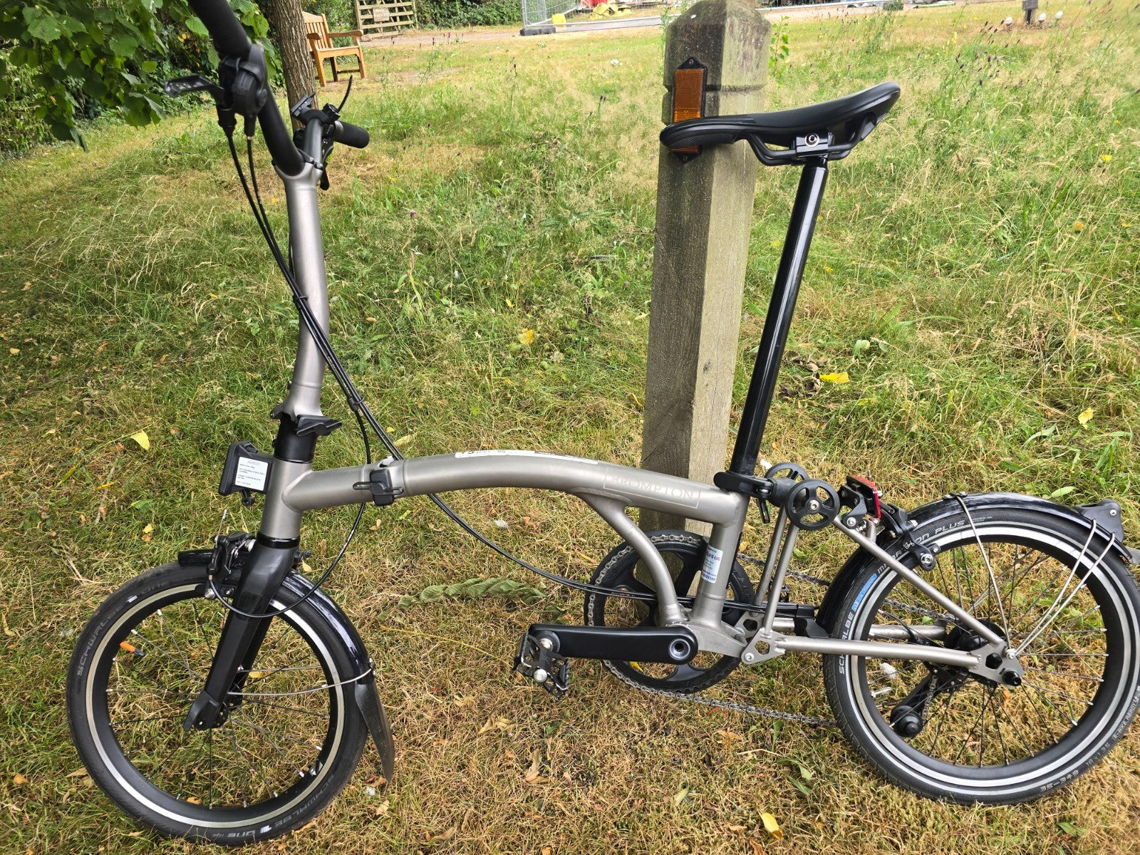 Brompton T- line 4 speed bike