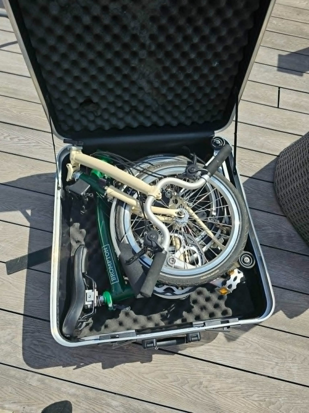 Brompton folding bike M6L, Mint Condition w/Case and Bag