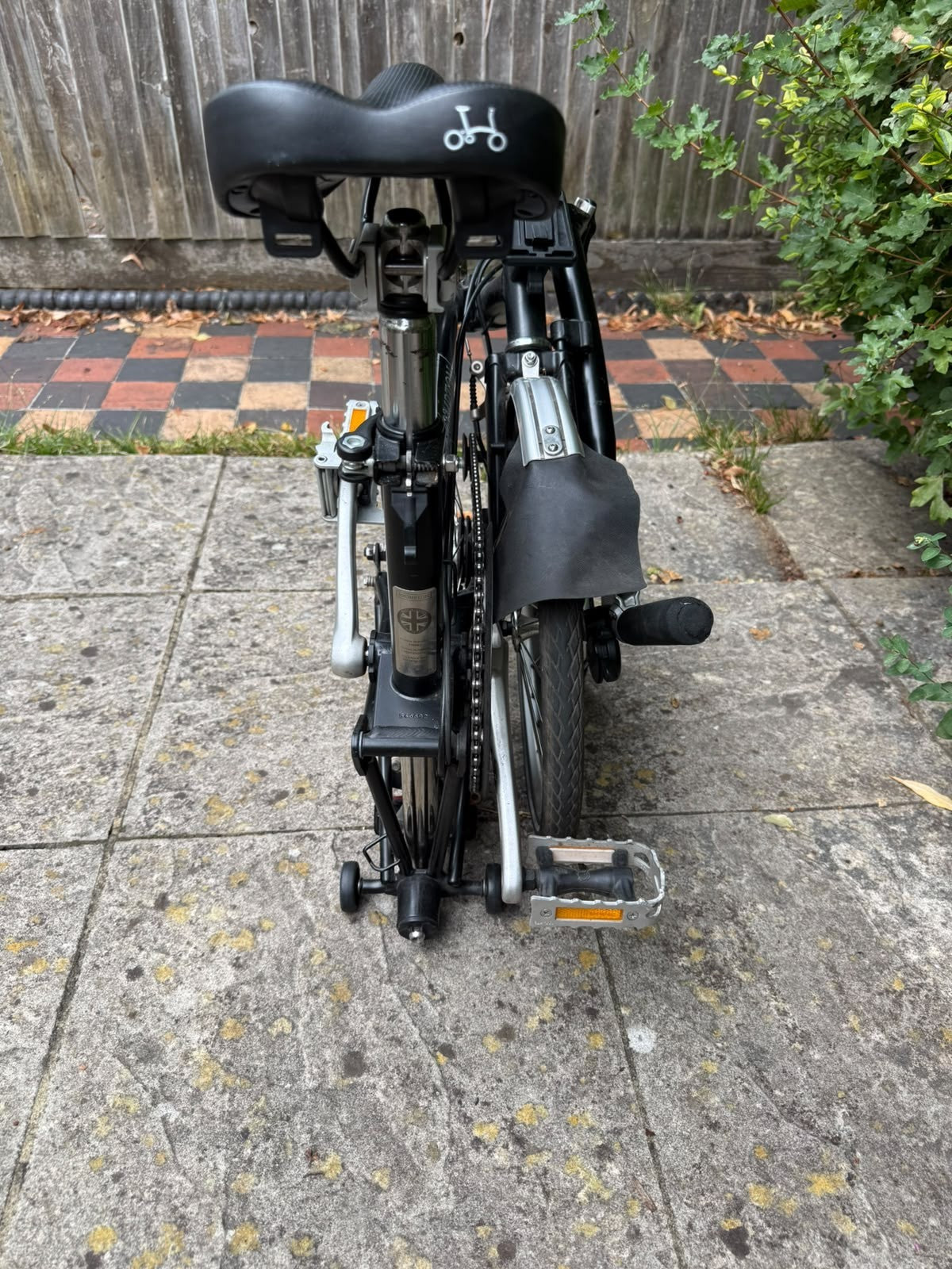 Brompton Folding Bike (black, 3 gears)