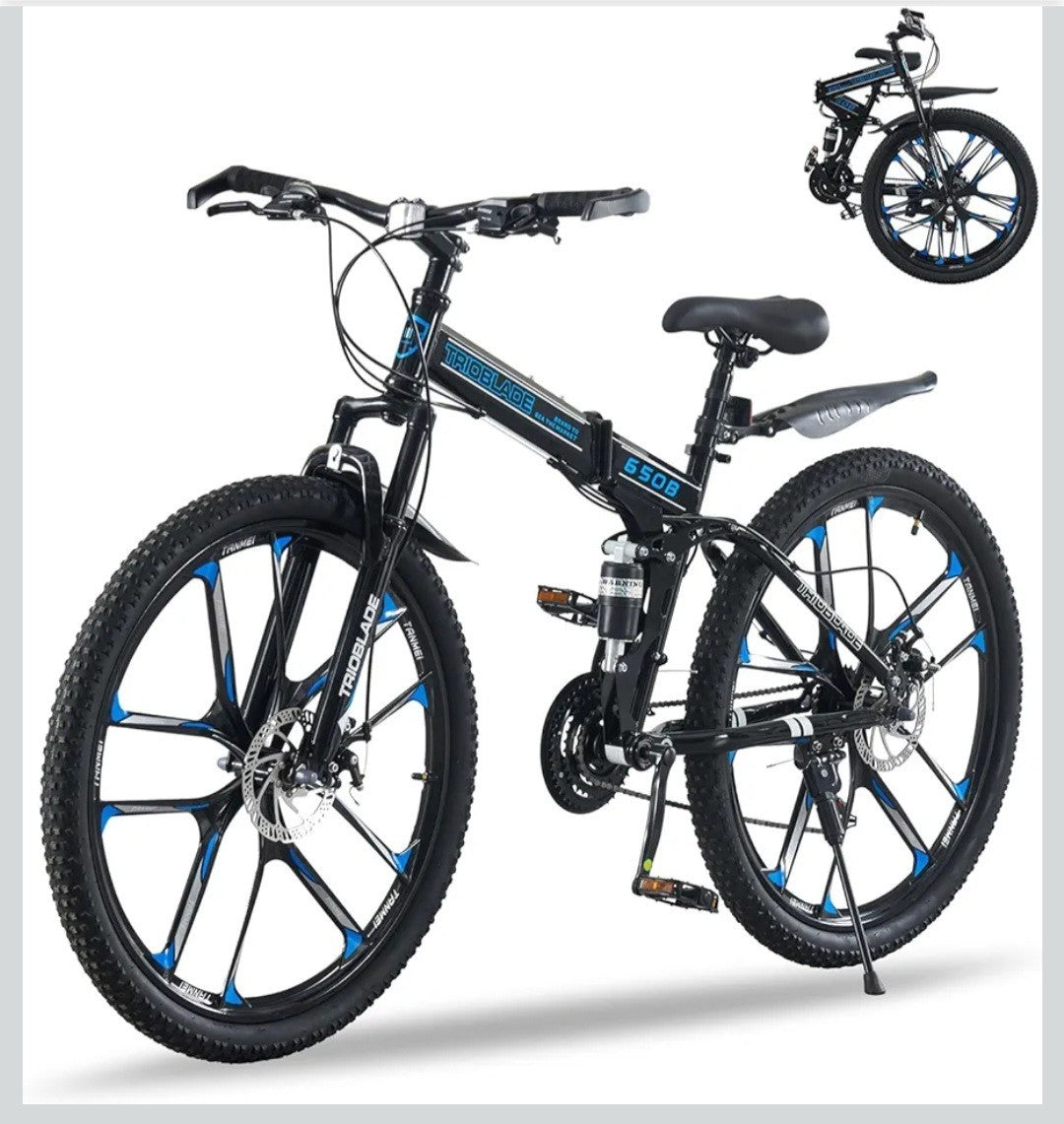 Trioblade folding mountain bike