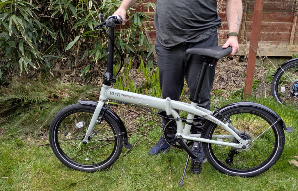 Tern Link C8 Folding Bike Grey