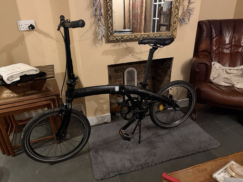 Dahon Mu Uno folding bike - Black, Single Speed - Aluminium
