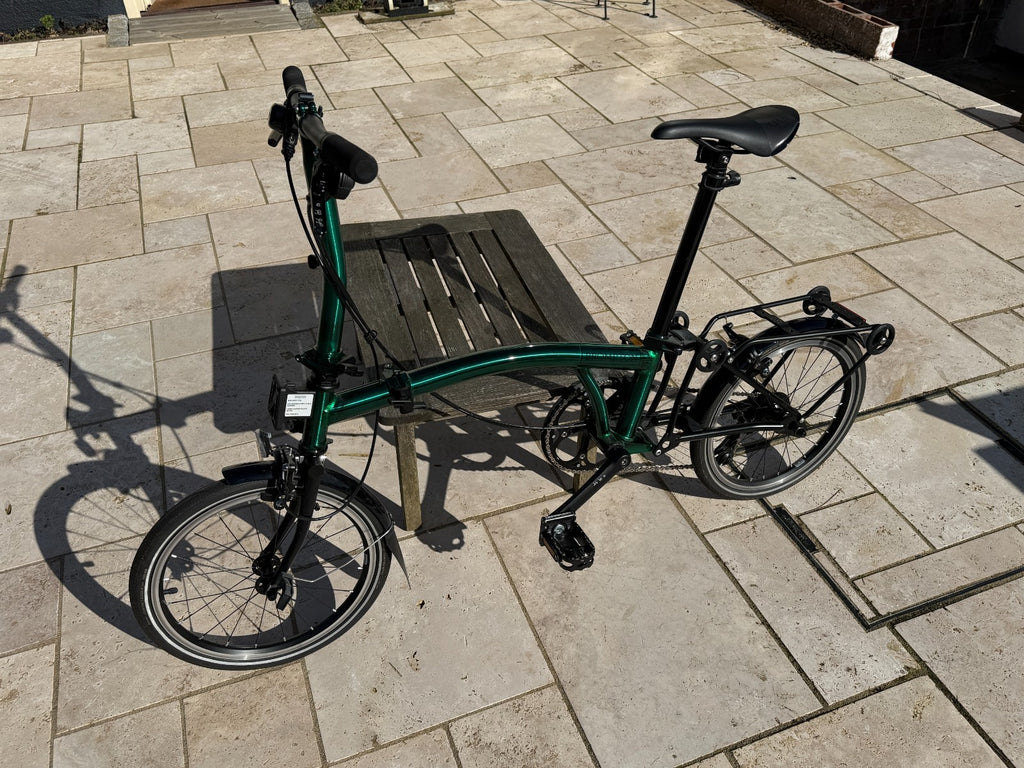Brompton P Line 4 speed, Emerald Green