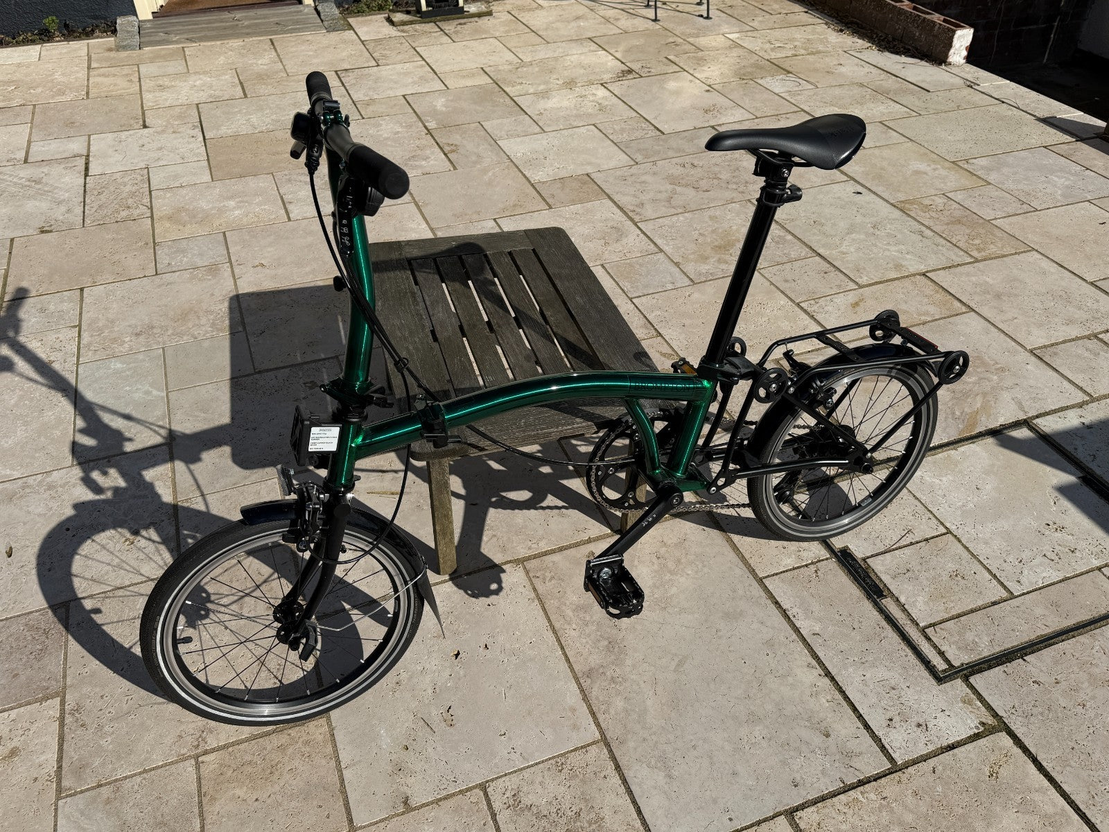 Brompton P Line 4 speed, Emerald Green