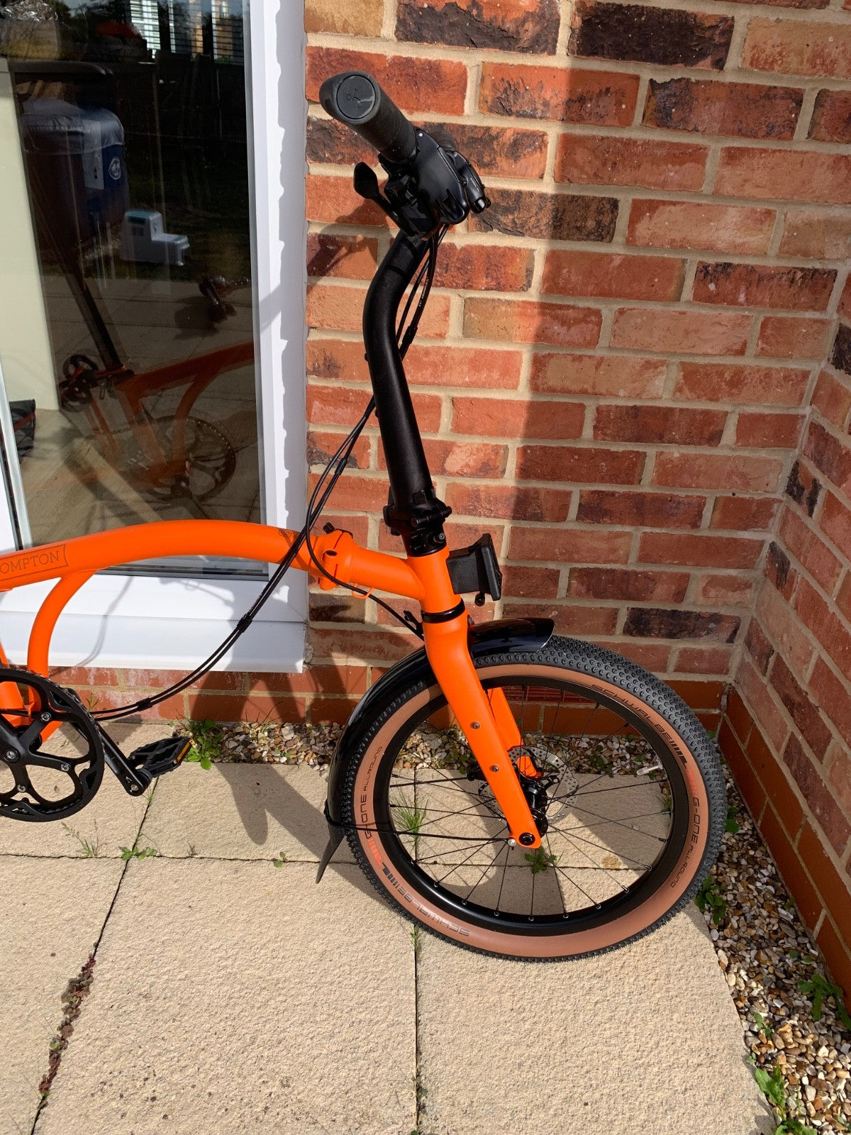 Brompton G-Line Large - adventure orange