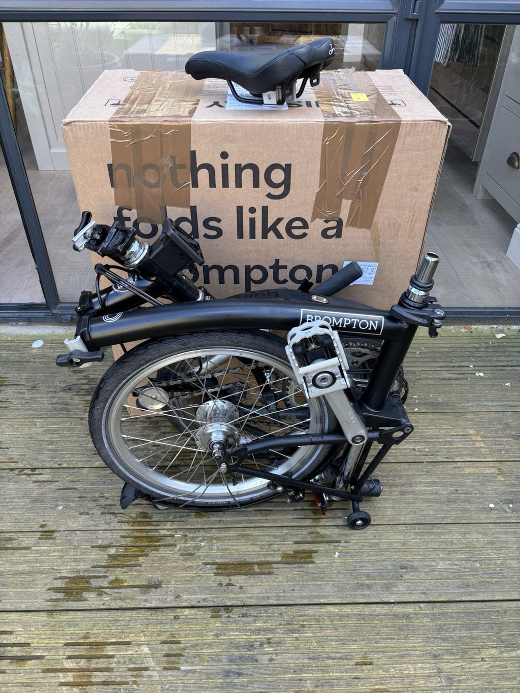 Brompton S3L C-Line Utility Low 2022 Folding Bike - Black
