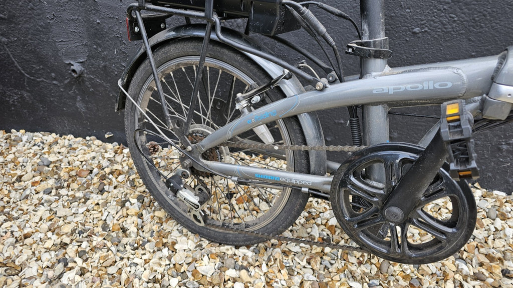 Apollo Transport Folding Bike 20in 250W 7 Speed Grey