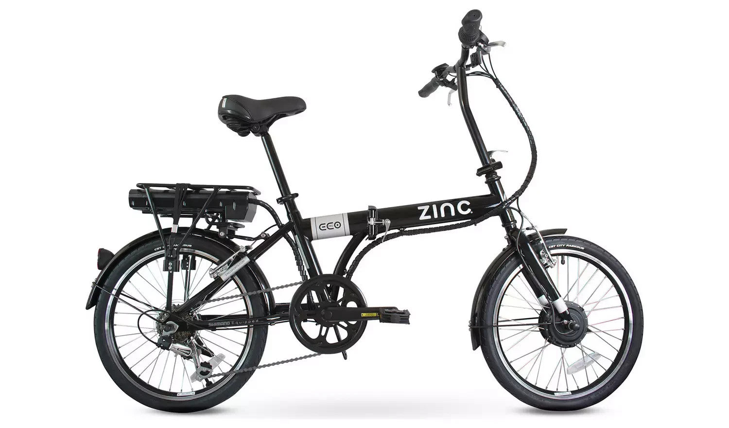 Zinc 20 Inch Eco Unisex 36V Folding Electric Bike, FRONT MUDGUARD - DAMAGED