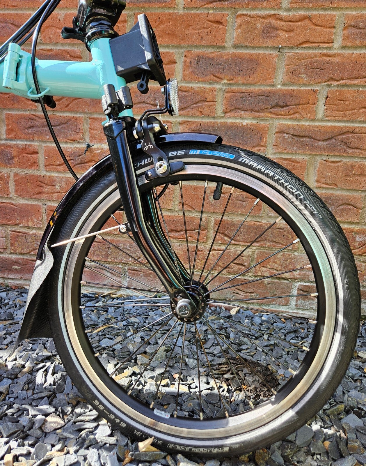 Brompton C Line Explore M6L Black Edition Turkish Green Excellent
