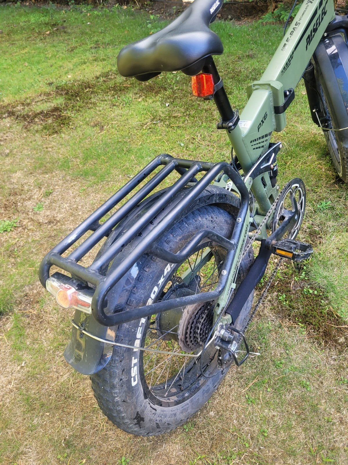 Paselec PX6 Folding Bike - Suspension, Charger, x2 Keys, Spare Motors