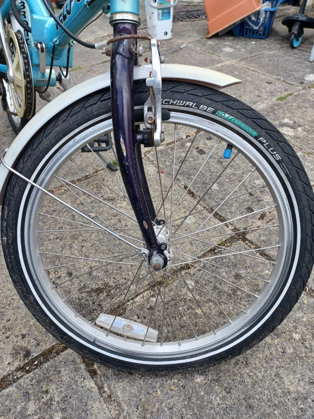 Velo city Bicycle Bronx Foldable 6102 City Bike Small Adult To COLLECT