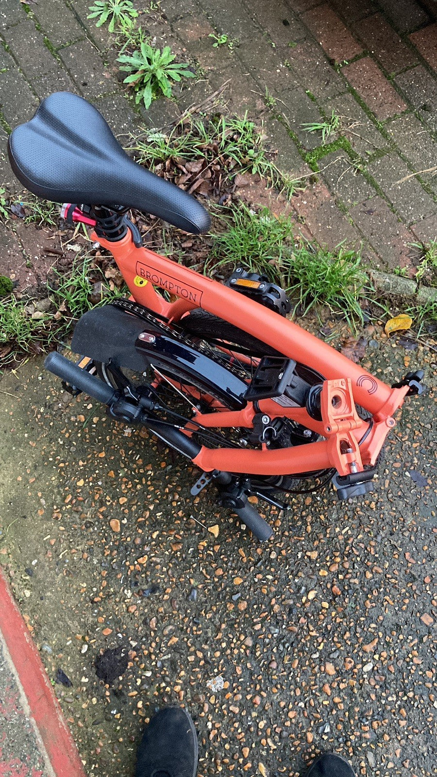 Brompton C Line Explore 6 Folding Bike 2023, Mid Handlebar, Excellent condition