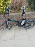 hitway 20AF09BL 20" Wheel 12kg Lightweight Alloy Folding City Bicycle - Black