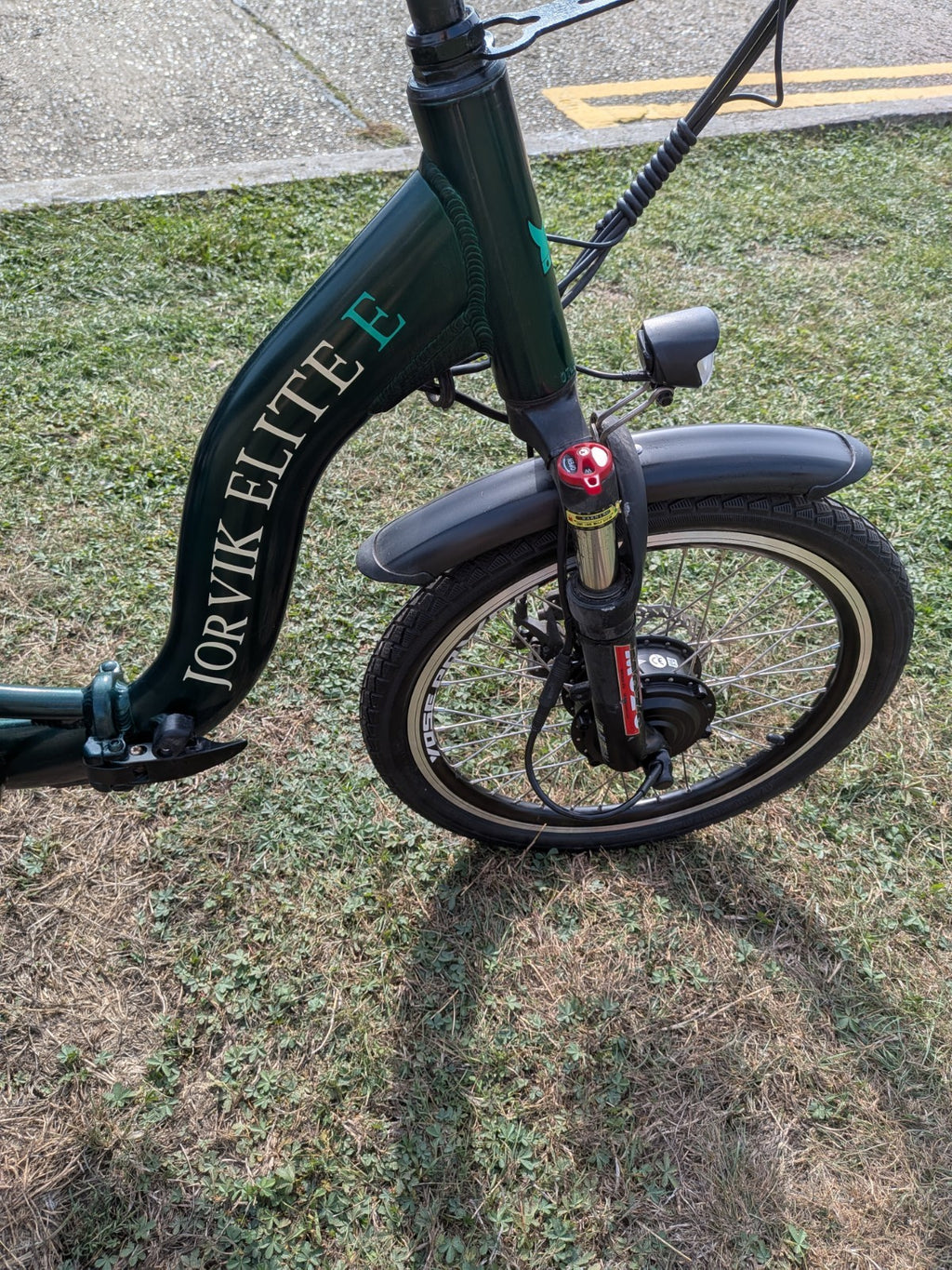 Jorvik JET-E Elite Folding Electric Tricycle,20"New Front motor, Serviced.L@@K