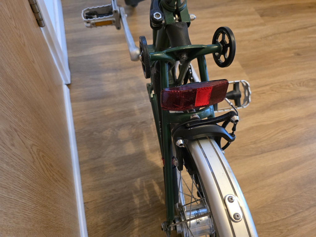 Brompton Folding Bike 6-Speed H6L British Racing Green - Serviced and Upgraded