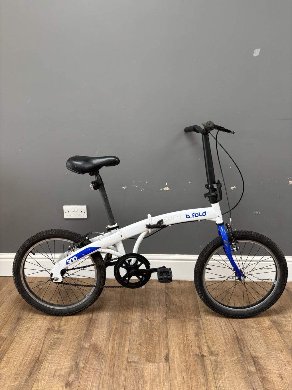 Decathlon B-Fold 300 Fixed Gear Foldable Bike