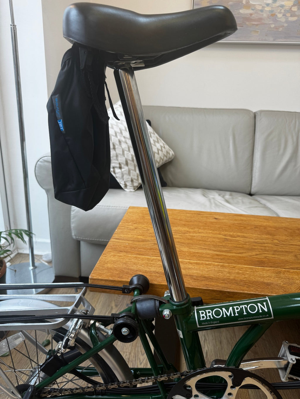 Classic 6-Speed Brompton Folding Bicycle A - Racing Green - MINT