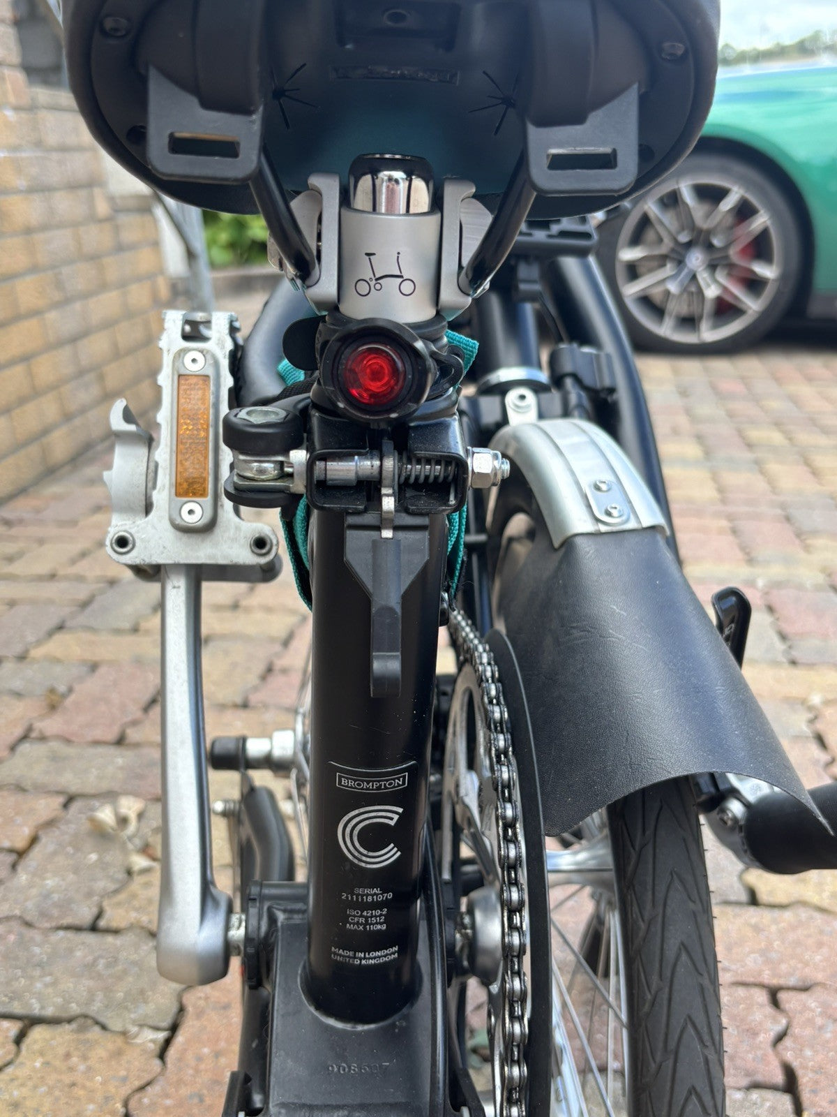 Brompton C Line Urban 2 Speed Black Mid Handlebars 2021 model (purchased 2024)
