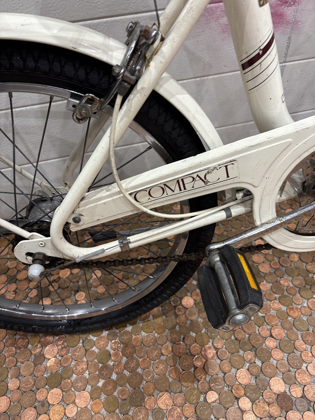 Vintage Raleigh Compact Folding Bike – 20” – 3 Speed Sturmey Archer – Rideable