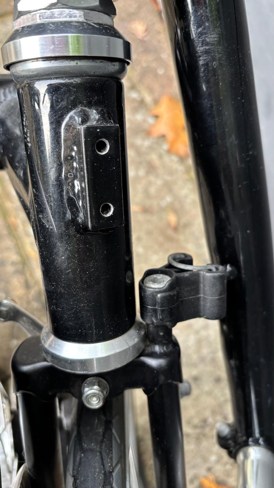 Project Folding Bike includes Genuine Brompton Front Forks SA 3 speed wheel set