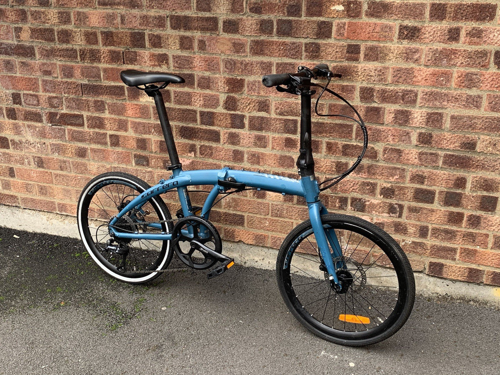 carrera intercity folding bike