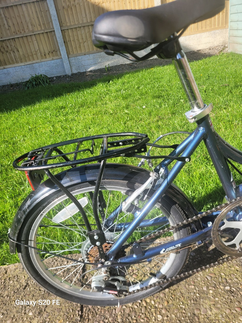 Fold Up Bicycle Raleigh Foldaway Bike. Recycling project, needs service